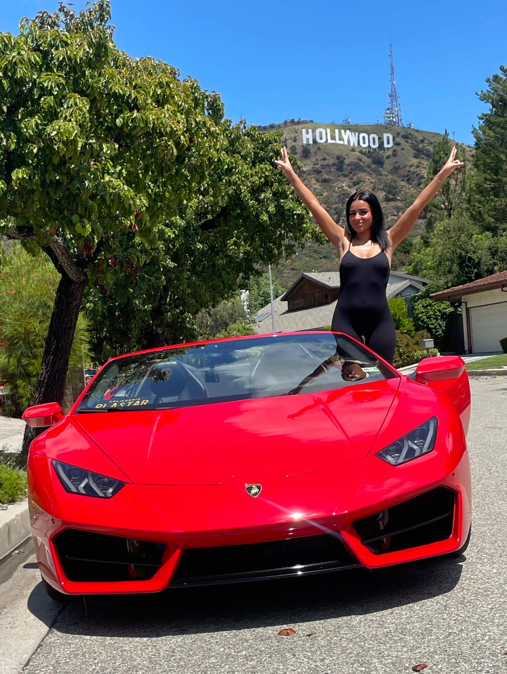 Lamborghini Tour Los Angeles Ride Like A Star with Hollywood Sign