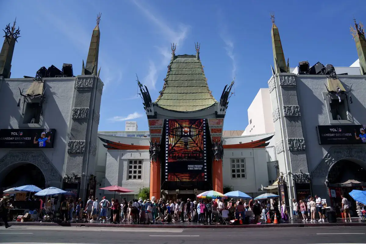 TCL Chinese Theatre Los Angeles Walk Of Fame Hollywood Boulevard