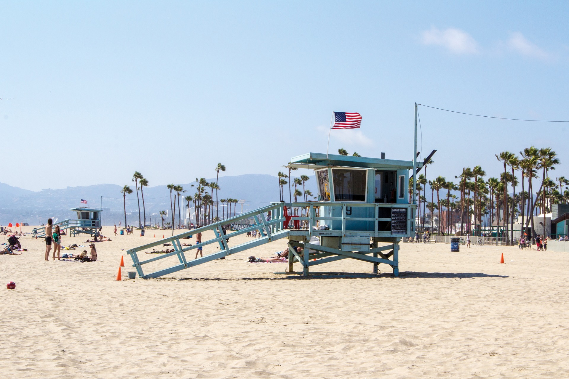 Santa Monica Los Angeles Beach Ocean