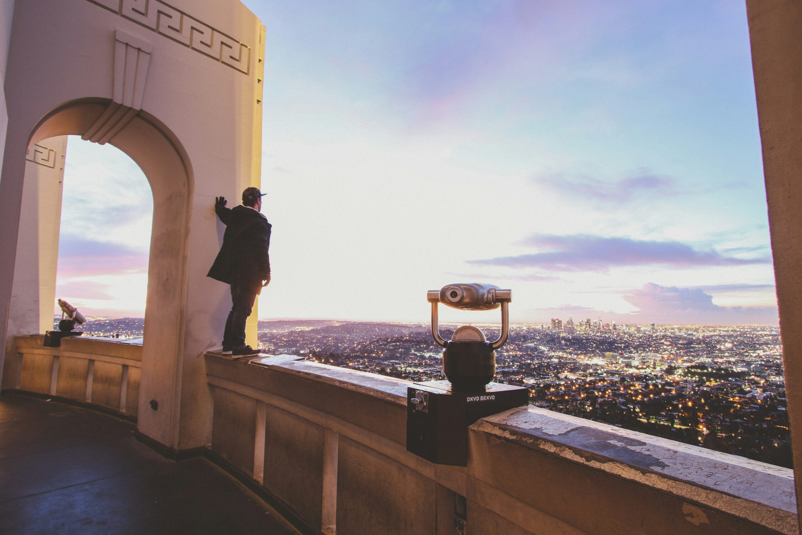 Griffith Observatory Los Angeles Overlook Skyline Downtown LA Views jeremy-bishop