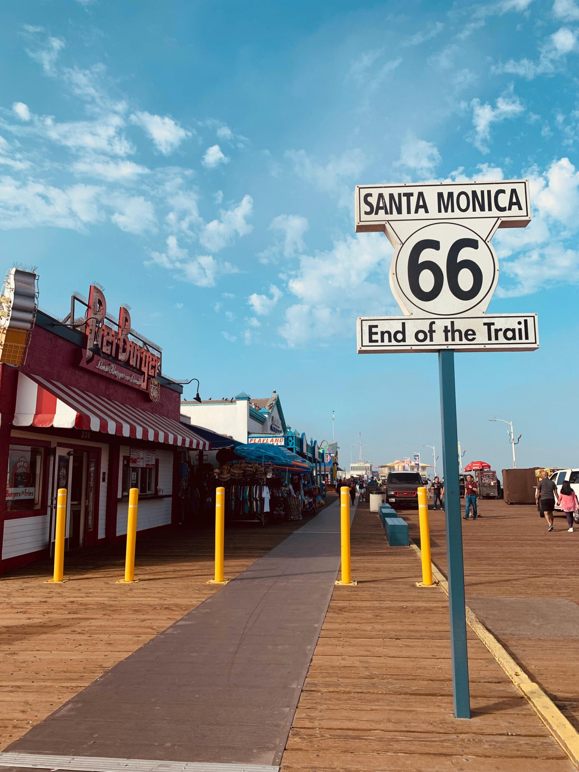 Santa Monica Los Angeles Beach Ocean Pier Pacific Park pexels-johnny-roedel