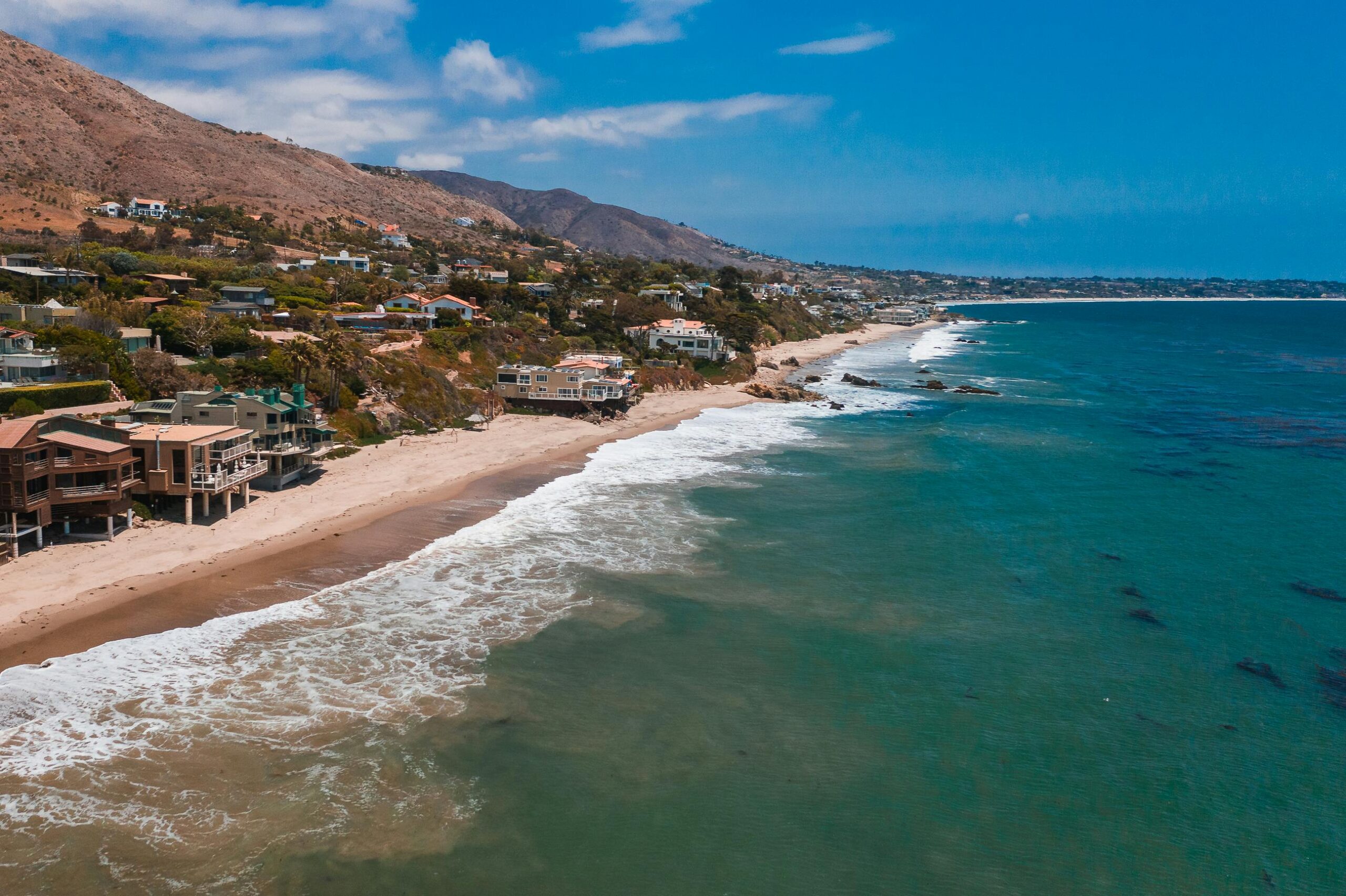 Malibu Beach Los Angeles Ocean pexels-rdne