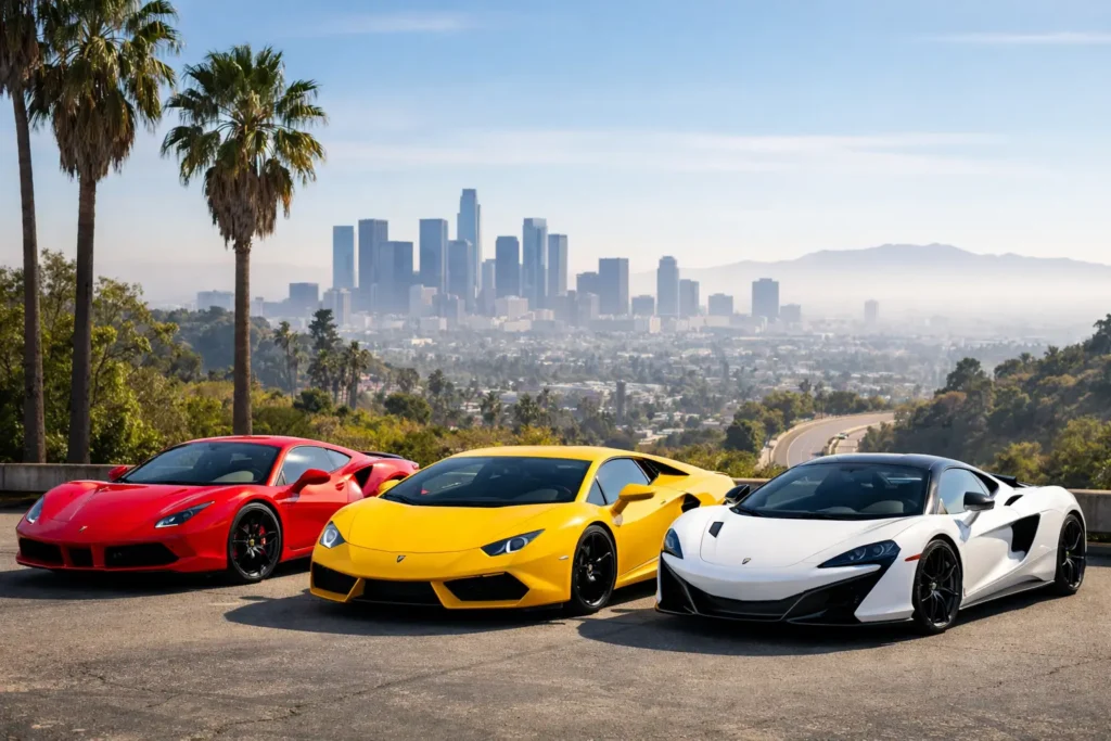 Best Exotic Car Tours Los Angeles