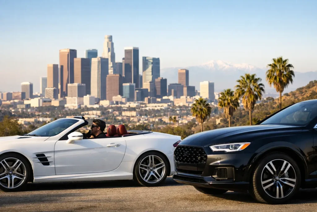 Can Tourists Drive Luxury Cars in Los Angeles?