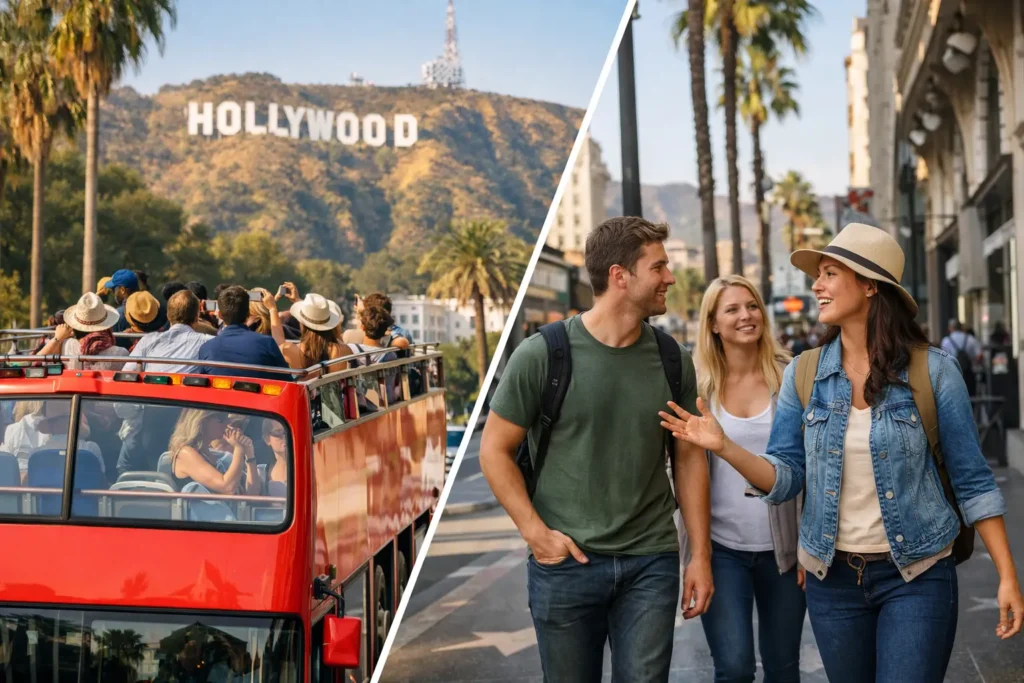 Hollywood Bus Tour vs Walking: Which Is Better?