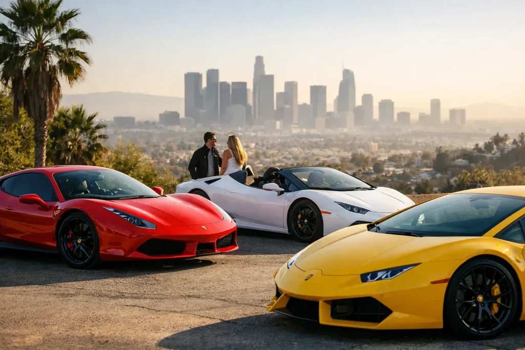 How Exotic Car Tours Work in Los Angeles