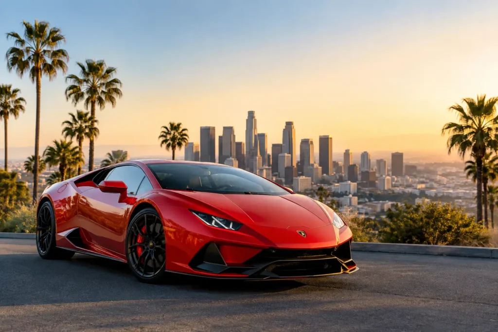 Exotic Cars Make Los Angeles Feel Iconic