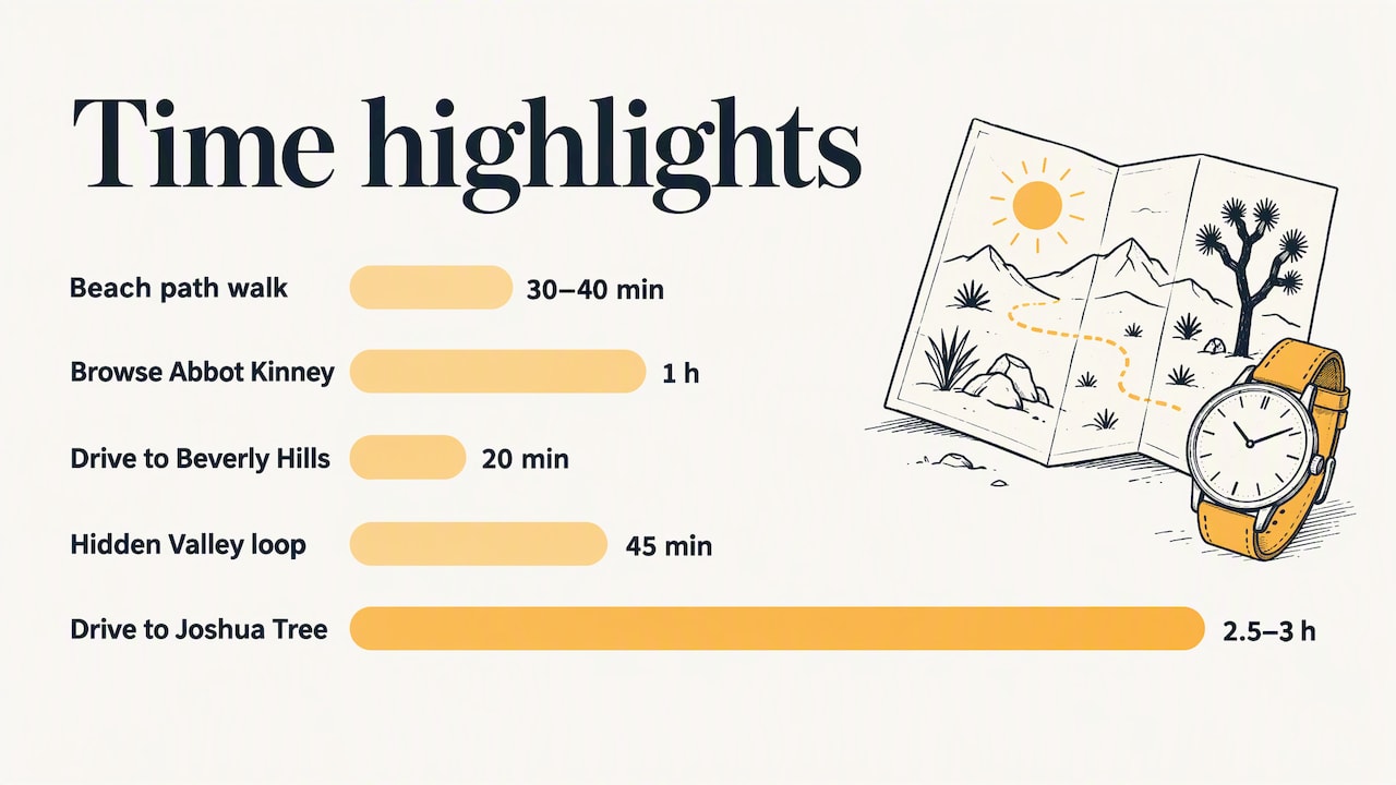 Three Ready-to-Follow One-Day Itineraries — overview diagram
