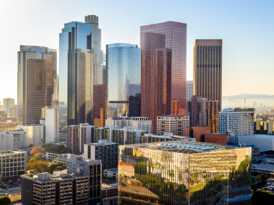 Downtown Los Angeles, buildings, city
