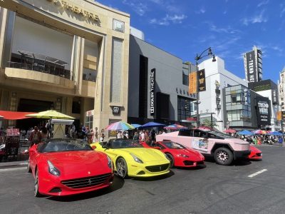 Driving experiences Ride Like A Star Los Angeles Ferrari Tesla Cybertruck Lamborghini