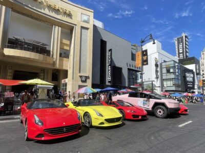 Driving experiences Ride Like A Star Los Angeles Ferrari Tesla Cybertruck Lamborghini