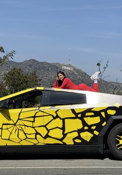 Tesla Cybertruck Tour Ride Like A Star Hollywood Sign Los Angeles