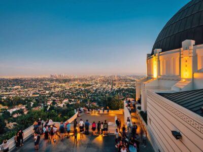 Griffith Observatory Los Angeles Sunset