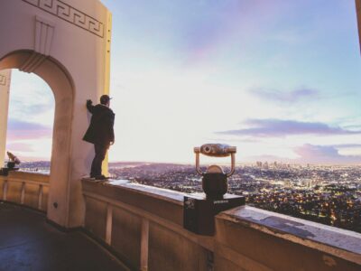 Griffith Observatory Los Angeles Overlook Skyline Downtown LA Views jeremy-bishop